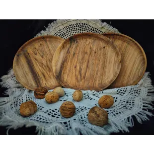 بشقاب چوبی