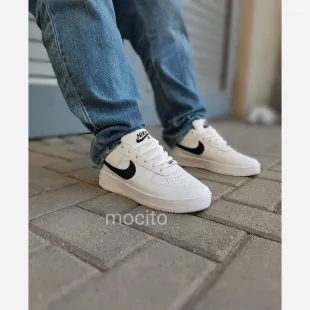 نایک ایرفورس کفش nike air force رنگ و سایز مشکی سفید 43