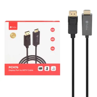 کابل Display به HDMI (تبدیل) پرووان PCH76 4K 1.8 متر