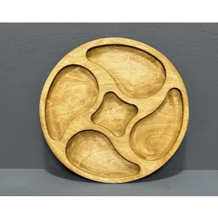اردوخوری گرد چوبی طرح 3