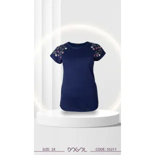 تیشرت  تاپ گل دوزی شده