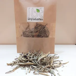 چای سفید پرزدار اصل 20گرمی تضمین کیفیت lbt چای ایرانی شمال کشور