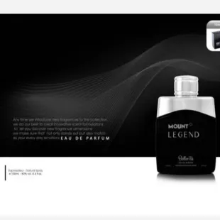 ادوپرفیوم مردانه بالرینا مدل Mount Legend حجم 100 میلی لیتر
