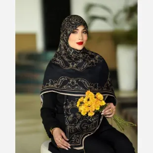 روسری نخ گلوریا شب نارگل