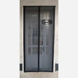پرده توری مغناطیسی مگنت نواری (آهنربای یکسره) و تور صنعتی ضخیم ضمانتی سایز 210×110