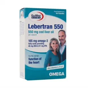 لبرترن 550 یوروویتال - بسته 60 عددی