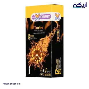 کاندوم خاردار ایکس دریم مدل Turbo بسته 12 عددی