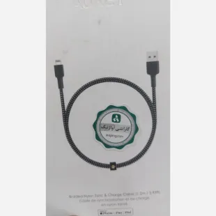 کابل شارژ اپل برند AUKEY گارانتی دار