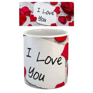 ماگ افرا توس طرح فانتزی I Love You2