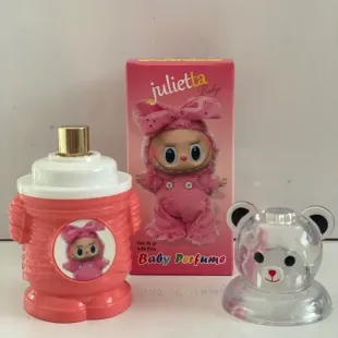 عطر کودک طرح لبوبو صورتی