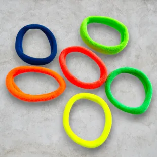 کش مو رنگی (پک 10 عددی)