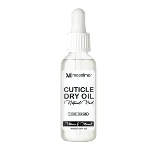 روغن خشک کوتیکول ناخن مونیمار مدل Pure clean حجم 30 میلی لیتر