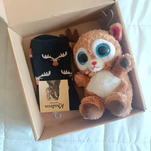 جوراب مردانه و جوراب زنانه طرح گوزن
