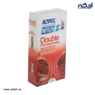 کاندوم کدکس مدل Double Pomegrante بسته 12 عددی