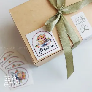 برچسب پخته شده با عشق کد 047 - 50 عدد
