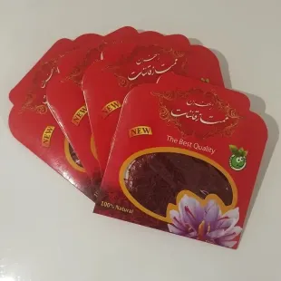 زعفران سرگل و شکسته ممتاز قائنات 1مثقال (5 عدد) ارسال رایگان و تضمین کیفیت