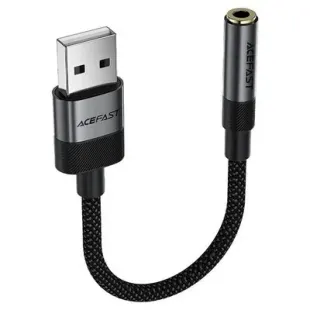کابل تبدیل USB به پورت AUX ایس فست ACEFAST J13
