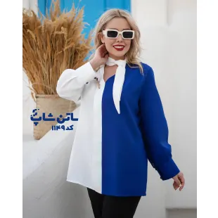 شومیز رها کد: 1149 | برند ساتن شاپ | یقه هفتی | رنگ مشکی | قد 75 | جنس مازراتی | سایز سایز 3 | سایز 1 38-40 | سایز 2 42-44 | سایز 3 46-50 | استایل مجلسی | سایز بندی 38-50