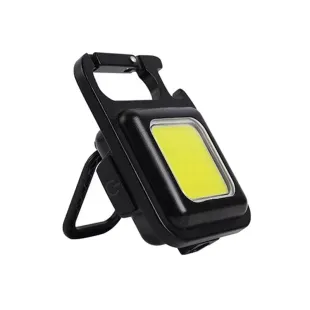 چراغ قوه جیبی مدل پروژکتور COB رنگ مشکی