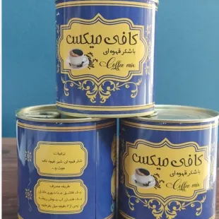 کافی میکس با شکر قهوه ای (نیشکر)