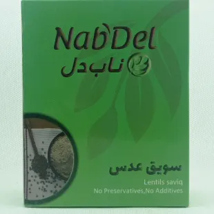 سویق عدس 200 گرمی ناب دل
