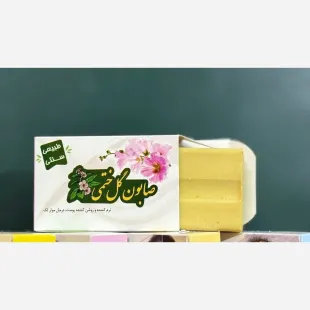 صابون گلِ ختمی طبیعی سنتی