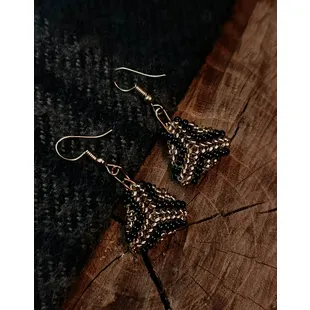 گوشواره منجوقی مثلثی کد ۰۰۹