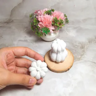 قالب سیلیکونی کدو مناسب برای شمع و سنگ مصنوعی