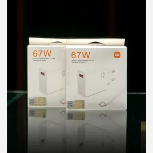ست آداپتور و شارژر اورجینال 67W شیائومی