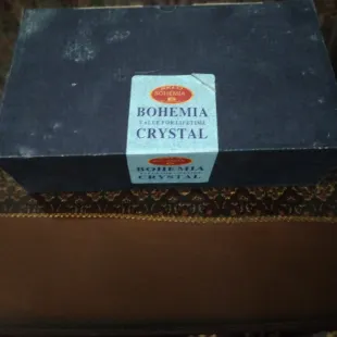 فنجان پایه دار اعلا ودرجه1بوهمیا(چک)