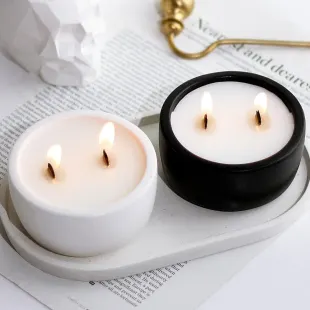 شات شمع معطر و ساده مدل ساده بدون رایحه