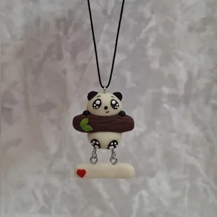 آویز ماشین پاندا🐼شبتاب