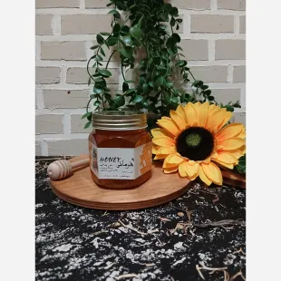 عسل چندگیاه کوهستان طبیعی 500گرمی(خارمریم گون خارزرد و بادام کوهی) دارویی دیابتی تقویت گوارش و محافظ کبد