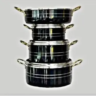 سرویس قابلمه طرح چدن گرانیت  7 پارچه کیژان