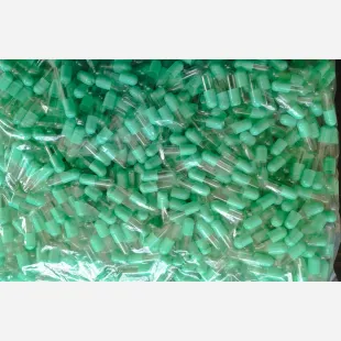 پوکه کپسول خالی ژلاتین حلال (500 عددی) 500 میل رنگ شفاف - سبز
