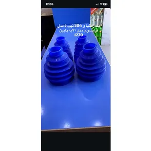 پک 4عددی 206 تیپ 5مدل فرانسوی