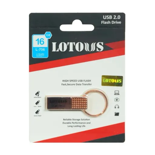 فلش مموری (USB Stick) لوتوس L706 ظرفیت 16 گیگابایت USB2