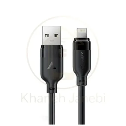 کابل لایتنینگ ایس فست ACEFAST C16-02 طول 1.2 متر شدت جریان 2.4 آمپر