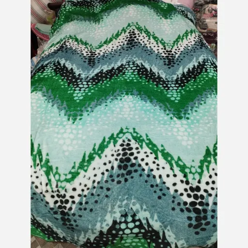پتو ژله ای یکنفره محصول شادیلون کارمن و نوا طرح 7