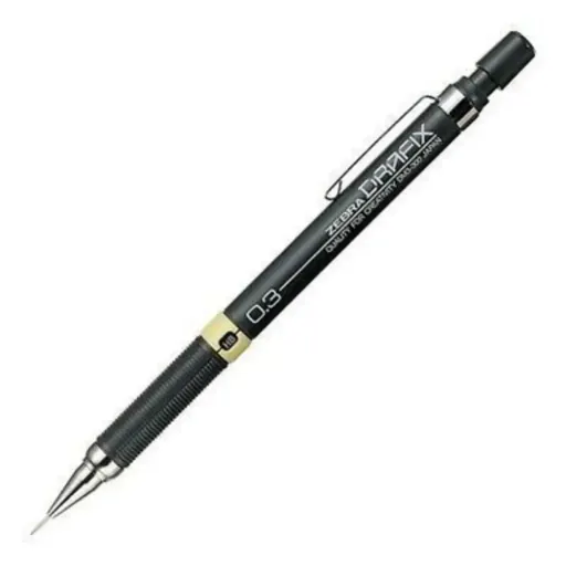 مداد نوکی 0.3 Zebra ژاپنی مدل DRAFIX DM5-300 در مداد قرمز