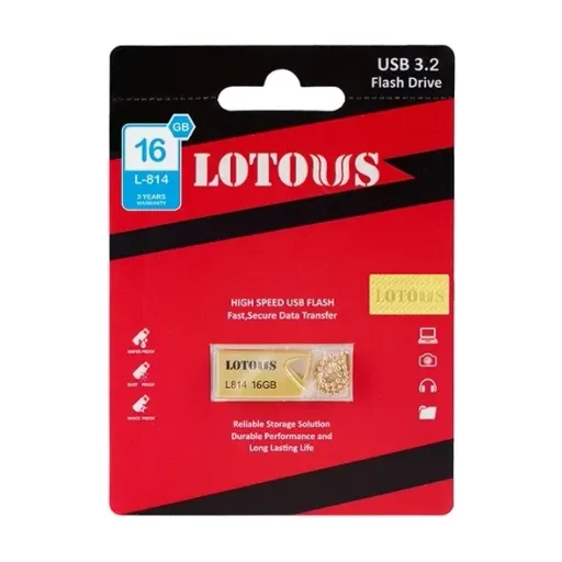 فلش مموری لوتوس L814 16 گیگابایت (USB 3.2)