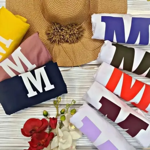 ست بلوز و شلوار طرح M - کد 22 | رنگ زرشکی