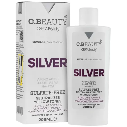 شامپو رنگساژ فاقد سولفات سریتا مدل Silver