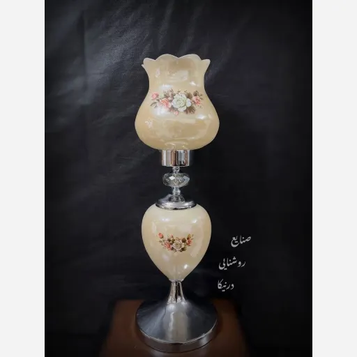 شمعدان آرسا گلدار
