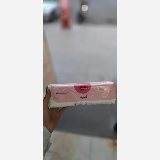 نوار بهداشتی پنبه ریز لطیف 10 عددی سایز L 