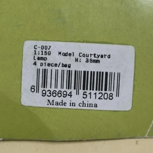 ماکت تیر چراغ تک  لامپ پارکی مقیاس 1.150 برند kuelox