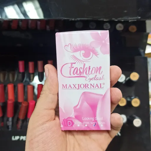 مژه ریسه ای مکس ژورنال سایز 14 تعداد 50 عددی