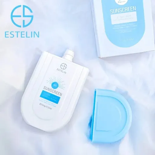 کرم ضدآفتاب بی رنگ استلین SPF50 وزن 50 گرم