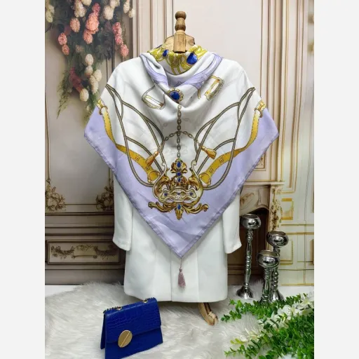 روسری نخ کاستوم تاجینه