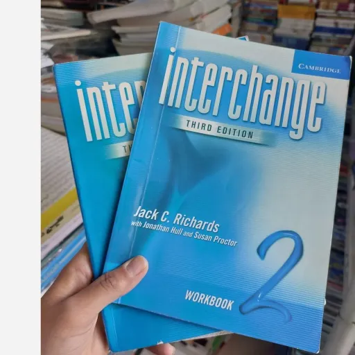 کامل ترین نسخه کتاب Interchange 2 Students book (3-rd edition9 دست دوم دست دوم